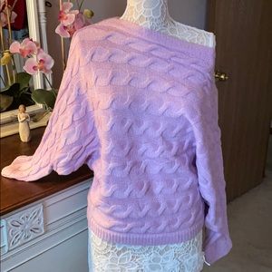💜Mohair Boatneck sweater